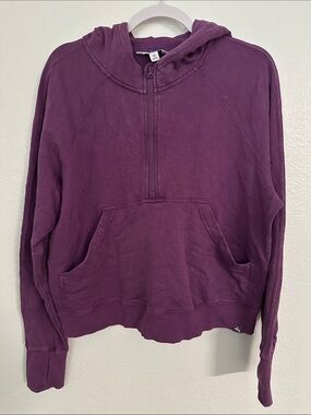 JoyLab Purple Half-Zip Hoodie